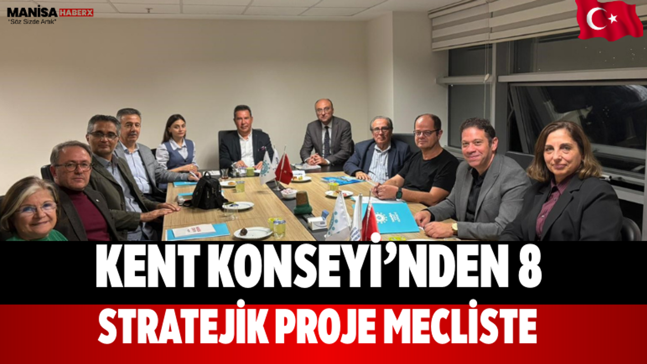 Kent Konseyi’nden 8 Stratejik Proje Mecliste