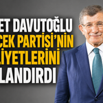 Ahmet Davutoğlu Gelecek Partisi'nin Faaliyetlerini Sonlandırdı