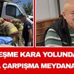Kula-Eşme Kara Yolunda Kafa Kafaya Çarpışma Meydana Geldi