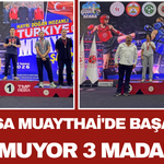 Manisa Muaythai'de Başarıya Doymuyor: 3 Madalya!