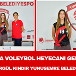 Manisa'da Voleybol Heyecanı: Genç Pasör Çaprazı Birgül Kındır Yunusemre Belediyespor'da