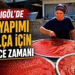 Sarıgöl’de Ev Yapımı Salça İçin İmece Zamanı