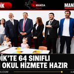 Akgedik’te 64 Sınıflı 4 Yeni Okul Hizmete Hazır