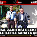 Manisa Zabıtası Elektrikli Bisikletlerle Sahaya Çıkıyor