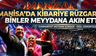 Manisa’da Kibariye Rüzgarı! Binler Meydana Akın Etti