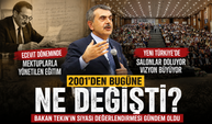 2002’den 2026’ya Eğitim Bakan Tekin Geçmişi Böyle Kıyasladı!
