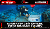 Adrasan’da 2 Bin 100 Yıllık Sofra Takımları Bulundu
