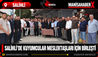 Salihli’de Kuyumcular Meslektaşları İçin Birleşti