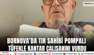 Bornova’da tır sahibi pompalı tüfekle kantar çalışanını vurdu