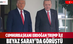 Cumhurbaşkanı Erdoğan Trump ile Beyaz Saray’da görüştü