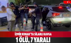 İzmir Konak’ta silahlı kavga: 1 ölü, 7 yaralı