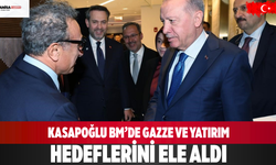 Kasapoğlu BM’de Gazze ve Yatırım Hedeflerini Ele Aldı