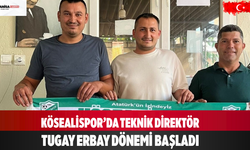 Kösealispor’da teknik direktör Tugay Erbay dönemi başladı