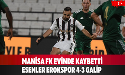 Manisa FK Evinde Kaybetti Esenler Erokspor 4-3 Galip