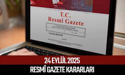 24 Eylül 2025 Resmî Gazete kararları