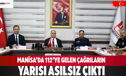 Manisa’da 112’ye gelen çağrıların yarısı asılsız çıktı