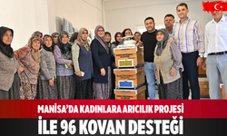 Manisa’da Kadınlara Arıcılık Projesi ile 96 Kovan Desteği