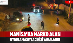 Manisa’da Narko Alan Uygulamasıyla 2 Kişi Yakalandı