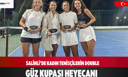 Salihli’de kadın tenisçilerin Double Güz Kupası heyecanı