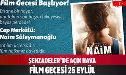 Şehzadeler’de Açık Hava Film Gecesi 25 Eylül