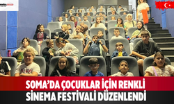 Soma’da Çocuklar İçin Renkli Sinema Festivali Düzenlendi