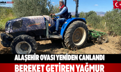 Alaşehir Ovası Yeniden Canlandı Bereket Getiren Yağmur