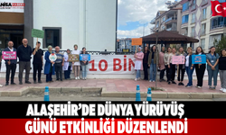 Alaşehir’de Dünya Yürüyüş Günü etkinliği düzenlendi
