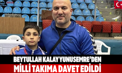 Beytullah Kalay Yunusemre’den milli takıma davet edildi