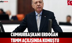 Cumhurbaşkanı Erdoğan TBMM Açılışında Konuştu