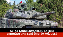 Altay tankı TSK envanterine girdi: Erdoğan müjdeledi