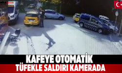 Kafeye Otomatik Tüfekle Saldırı Kamerada
