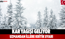 Kar yağışı geliyor! Uzmandan illere kritik uyarı