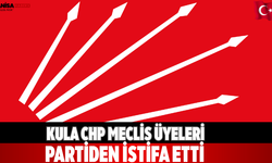 Kula CHP Meclis Üyeleri Partiden İstifa Etti
