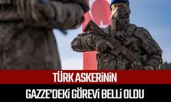 Türk askerinin Gazze'deki görevi belli oldu
