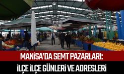 Manisa’da semt pazarları: İlçe ilçe günleri ve adresleri