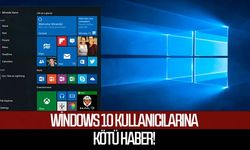 Windows 10 kullanıcılarına kötü haber!