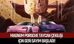 Magnum Porsche Taycan çekilişi için geri sayım başladı!