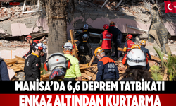 Manisa’da 6,6 Deprem Tatbikatı: Enkaz Altından Kurtarma