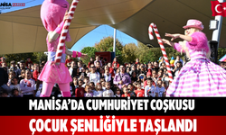 Manisa’da Cumhuriyet Coşkusu Çocuk Şenliğiyle Taşlandı