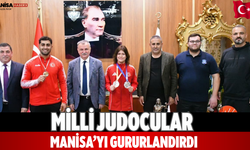 Milli judocular Manisa’yı gururlandırdı
