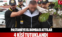 Pastaneye el bombası attılar: 4 kişi tutuklandı