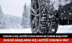 Hususi araçlarda kış lastiği zorunlu mu?