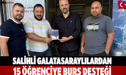 Salihli Galatasaraylılardan 15 öğrenciye burs desteği