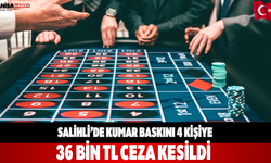 Salihli’de Kumar Baskını 4 Kişiye 36 Bin TL Ceza Kesildi