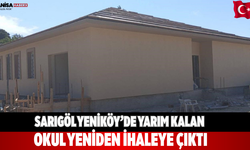 Sarıgöl Yeniköy’de yarım kalan okul yeniden ihaleye çıktı