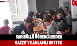 Sarıgöllü öğrencilerden Gazze’ye anlamlı destek