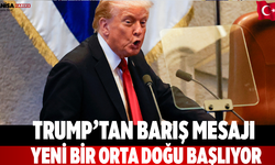 Trump’tan barış mesajı “Yeni bir Orta Doğu başlıyor”
