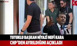Tutuklu Başkan Niyazi Nefi Kara CHP’den Ayrıldığını Açıkladı