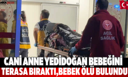 Yenidoğan bebeğini terasa bıraktı, ölü bulundu