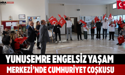 Yunusemre Engelsiz Yaşam Merkezi’nde Cumhuriyet Coşkusu